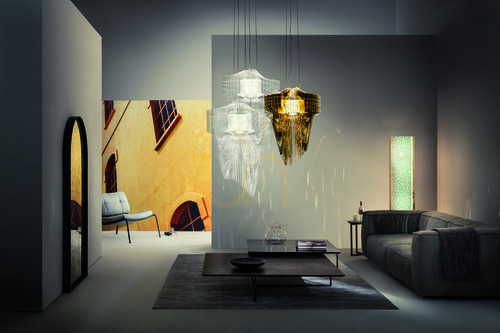 Verifica Slamp Aria Xl Transparent Lampă suspendată