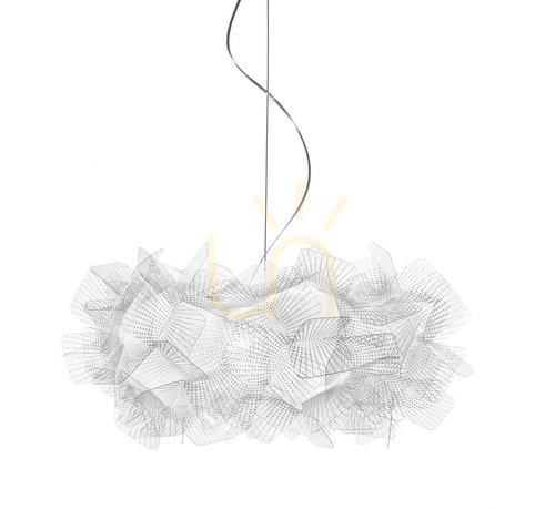 Verifica Slamp Clizia Suspensie Pixel Transparent Sârmă Lampă suspendată.