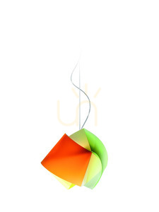 Lampă cu pandantiv multicolor Slamp Gemmy Suspension small 0