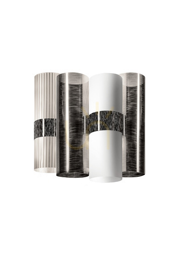 Verifica Lampă de perete Slamp La Lollo Applique Pewter