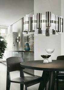 Lampă cu pandantiv Slamp La Lollo L Pewter small 1