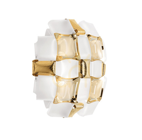 Verifica Lampă de perete Slamp Mida Applique White/Gold