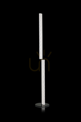 Verifica Lampă de podea Slamp Modula Twisted Black Plissé