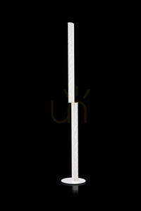Slamp Modula Twisted Floor Light Grey Plissé Lampă de podea. small 1