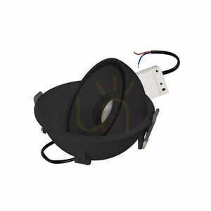 Lampă încastrată LED Max Light Vector H0140 negru 10W 3000K Ø12,1 cm small 3