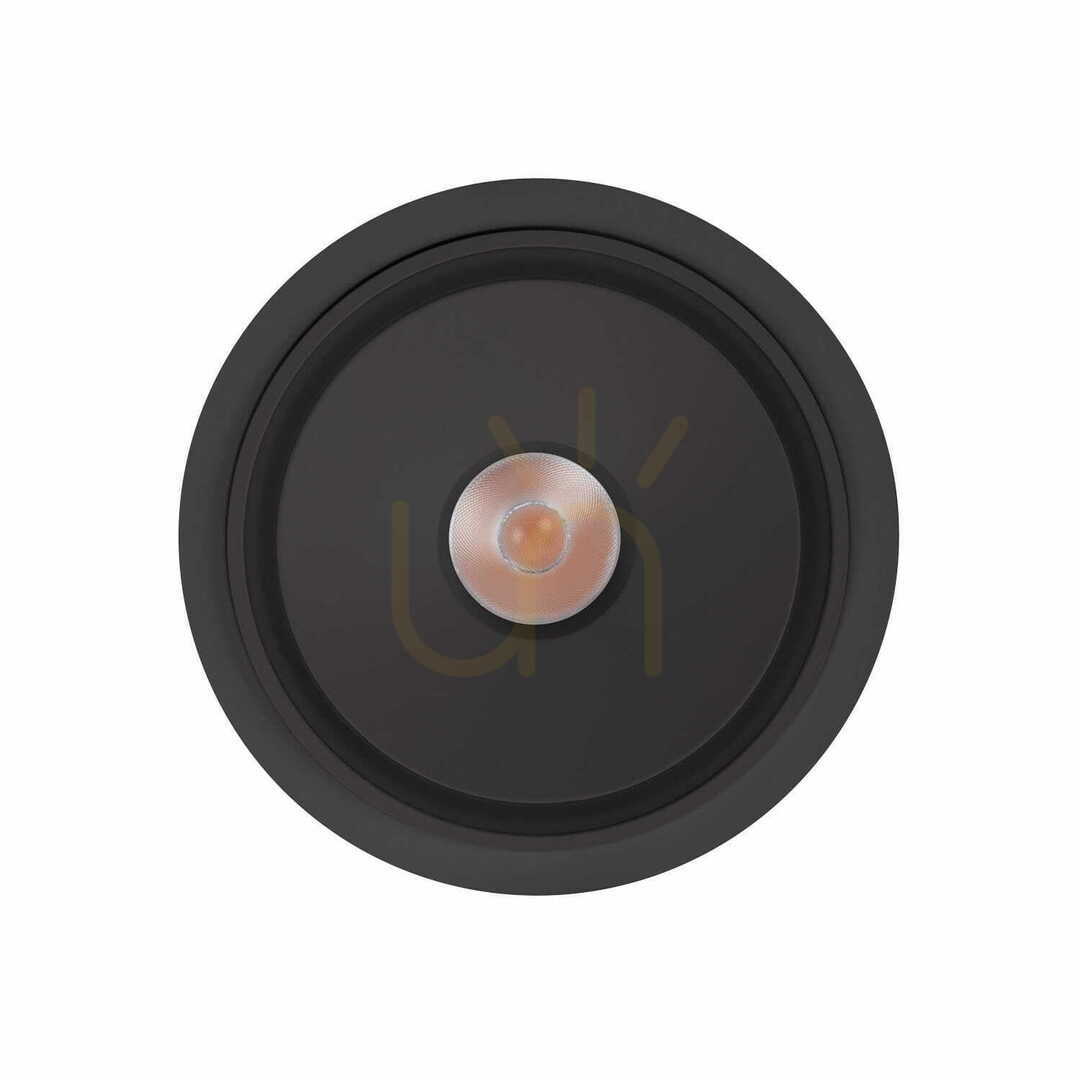 Infälld spotlight Max Light Vector H0140 svart LED 10W 3000K 12,1 cm