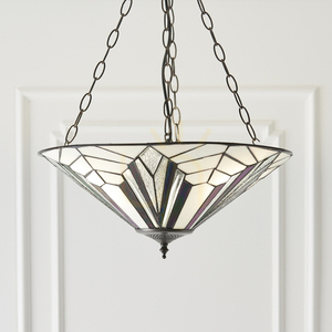 Lampa pendanta Interiors Astoria Tiffany multicolor 3xE27 Ø48 cm 63936 small 2