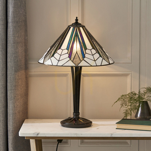 Lampă de masă Tiffany Interiors Astoria multicolor 40 cm 63939 small 2