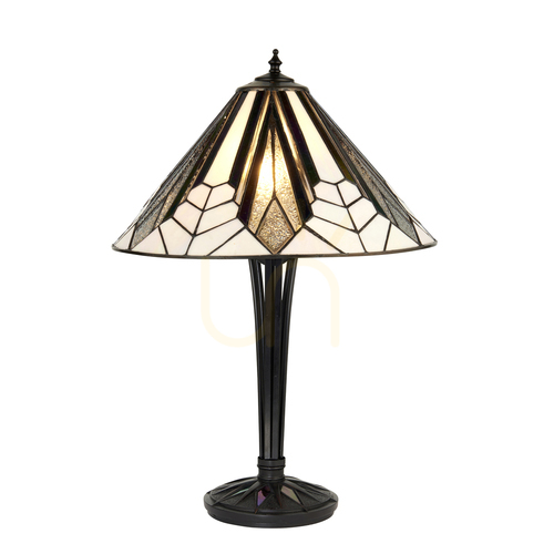 Verifica Lampă de masă Tiffany Interiors Astoria multicolor 40 cm 63939