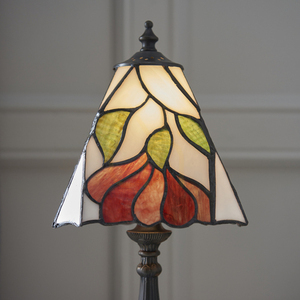 Botanica Tiffany lampă de masă Multicolor 63963 Interioare. small 4