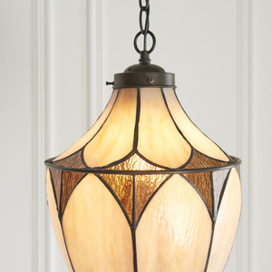 Brooklyn Tiffany lampă cu pandantiv Multicolor 63974 Interioare. small 4