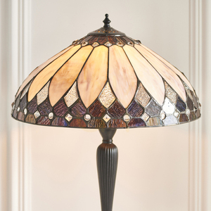 Lampă de masă Tiffany multicolor Interiors Brooklyn 63982 E27 Ø40 cm small 4