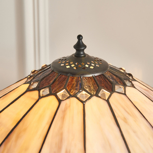 Lampă de masă Tiffany multicolor Interiors Brooklyn 63982 E27 Ø40 cm small 6