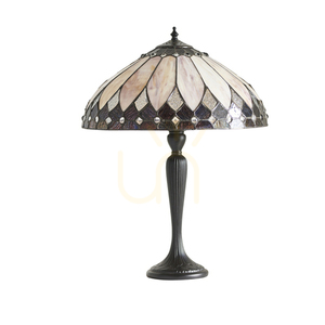 Lampă de masă Tiffany multicolor Interiors Brooklyn 63982 E27 Ø40 cm small 8