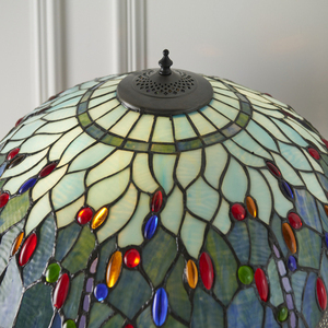 Lampă de podea Tiffany albastră Interiors Dragonfly 64069 small 7