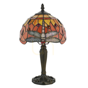 Lampă de masă Tiffany Dragonfly Interiors multicolor 20 cm 64091 small 1