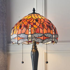 Dragonfly Tiffany lampă de masă Multicolor 64092 Interiors. small 4