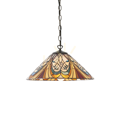 Verifica Hector Tiffany Lampa pandantiv Multicolor 64162 Interioare.