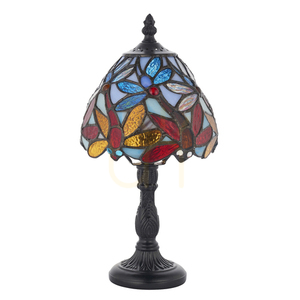 Lorette Tiffany lampă de masă Multicolor 64246 Interioare. small 1