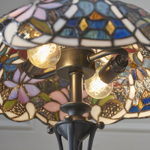 Lampă de masă Tiffany Interiors Sullivan multicolor 30 cm 64327 small 1