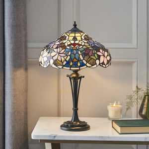 Lampă de masă Tiffany Interiors Sullivan multicolor 30 cm 64327 small 3