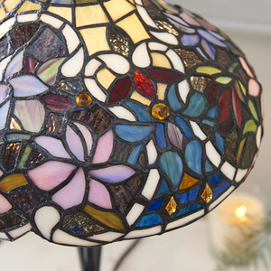 Lampă de masă Tiffany Interiors Sullivan multicolor 30 cm 64327 small 5
