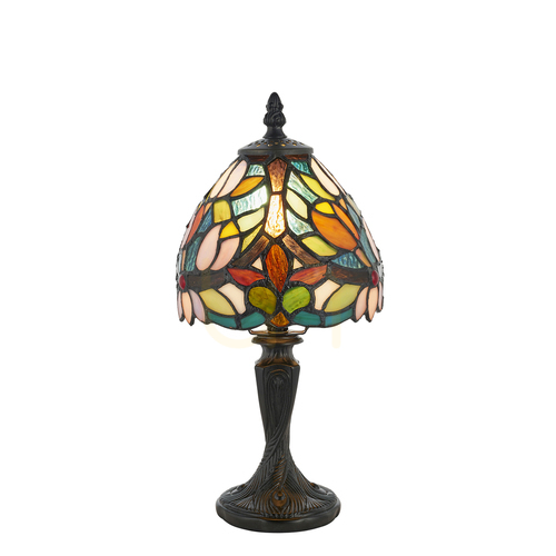 Verifica Sylvette Tiffany lampă de masă Multicolor 64331 Interioare.