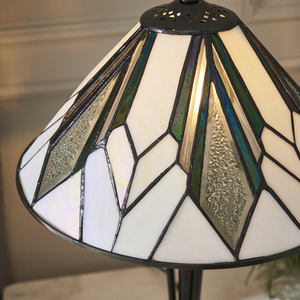 Astoria Tiffany lampă de masă Multicolor 70365 Interioare. small 4
