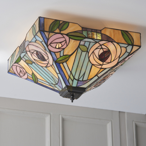 Verifica Willow Tiffany Multicolor Plafond 70698 Interioare.