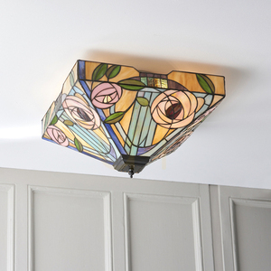 Willow Tiffany Multicolor Plafond 70698 Interioare. small 4