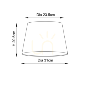 Abajur Cici Beige CICI-12IV Interioare small 1