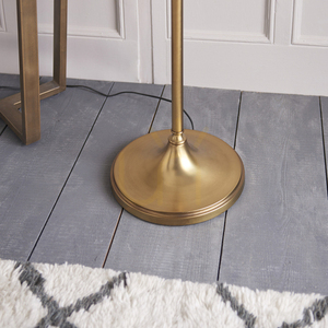 Lampă de podea Interiors Stanford alamă E27 160 cm 63621 small 1