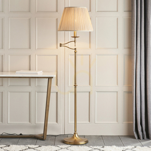 Lampă de podea Interiors Stanford alamă E27 160 cm 63621 small 2