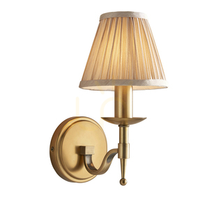 Lampă de perete Stanford Brass 63653 Interioare small 0
