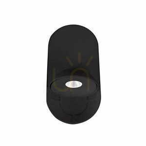 Plafonieră LED Max Light Vector C0268 negru 10W 3000K aluminiu small 1