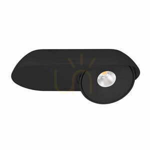 Plafonieră LED Max Light Vector C0268 negru 10W 3000K aluminiu small 2