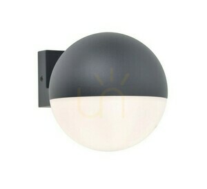 Lampă de perete exterior Lutec LOOMA 5138001118 gri aluminiu 15 cm small 0