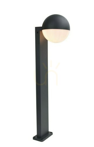 Verifica Lampă de perete exterior Lutec LOOMA 7138001118 gri aluminiu 70 cm