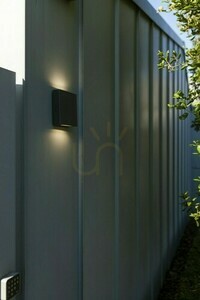 Aplică LED de exterior Lutec PILI 5102601125 gri închis 8,5 W small 4