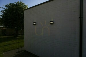 Lampă de perete exterior LED Lutec LOTUS negru aluminiu 8,5W 5193201012 small 1