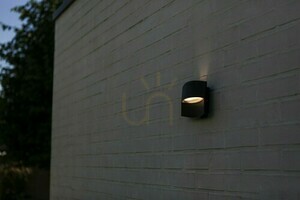 Lampă de perete exterior LED Lutec LOTUS negru aluminiu 8,5W 5193201012 small 3