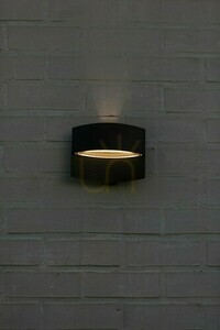 Lampă de perete exterior LED Lutec LOTUS negru aluminiu 8,5W 5193201012 small 4