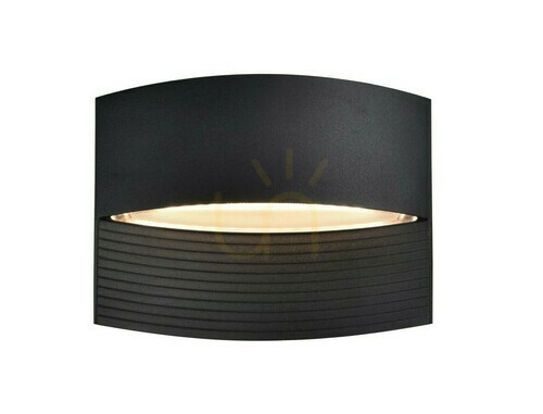 Verifica Lampă de perete exterior LED Lutec LOTUS negru aluminiu 8,5W 5193201012