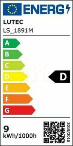 Lampă de perete exterior LED Lutec Gemini 5189113012 negru aluminiu IP54 small 8
