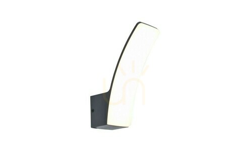 Verifica Lampă de perete exterior LED Lutec KILO 11,5W gri IP54 5203901335