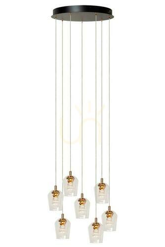 Verifica Pendul Lucide BERLIANE LED auriu 7 becuri 39 cm 00430/28/60