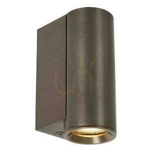 Aplica Lucide DUPLA maro aluminiu 6 cm LED MR11 09243/01/97 small 0