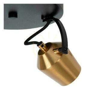 Plafonieră Lucide Emile 2xGU10 LED metal aurie-neagră 20 cm 51901/02/02 small 5
