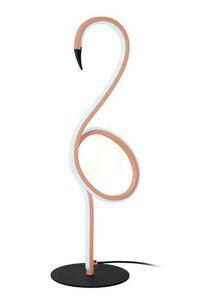 Lampă de masă Lucide Flamingo LED RGB roz negru 05545/06/66 small 0