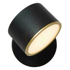 Aplica Lucide GIAN LED negru metal 9W 200lm 2700K 44217/08/30 small 4